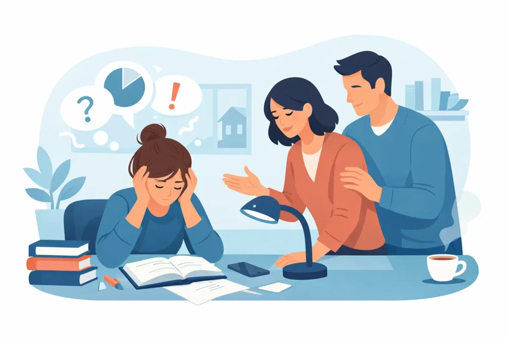GCSE Exam Stress Support for Parents at Home
